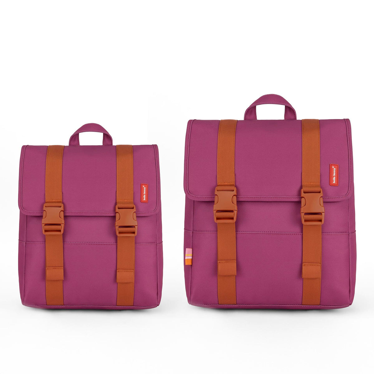Mochila infantil violeta com alças Camel Hello Hossy