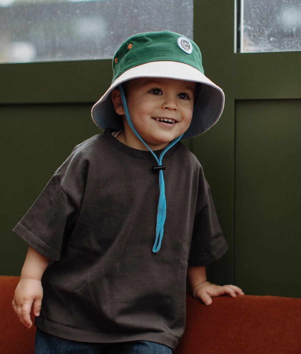 Chapéu bucket Mini Hope para crianças e bebés, Cool Kids Only, Hello Hossy