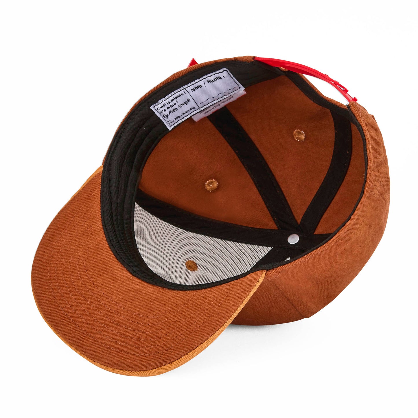 Boné para crianças Mini Foxy, pala reta, 100% algodão orgânico, certificado Oeko-Tex, a partir dos 9 meses, Cool Kids Only!