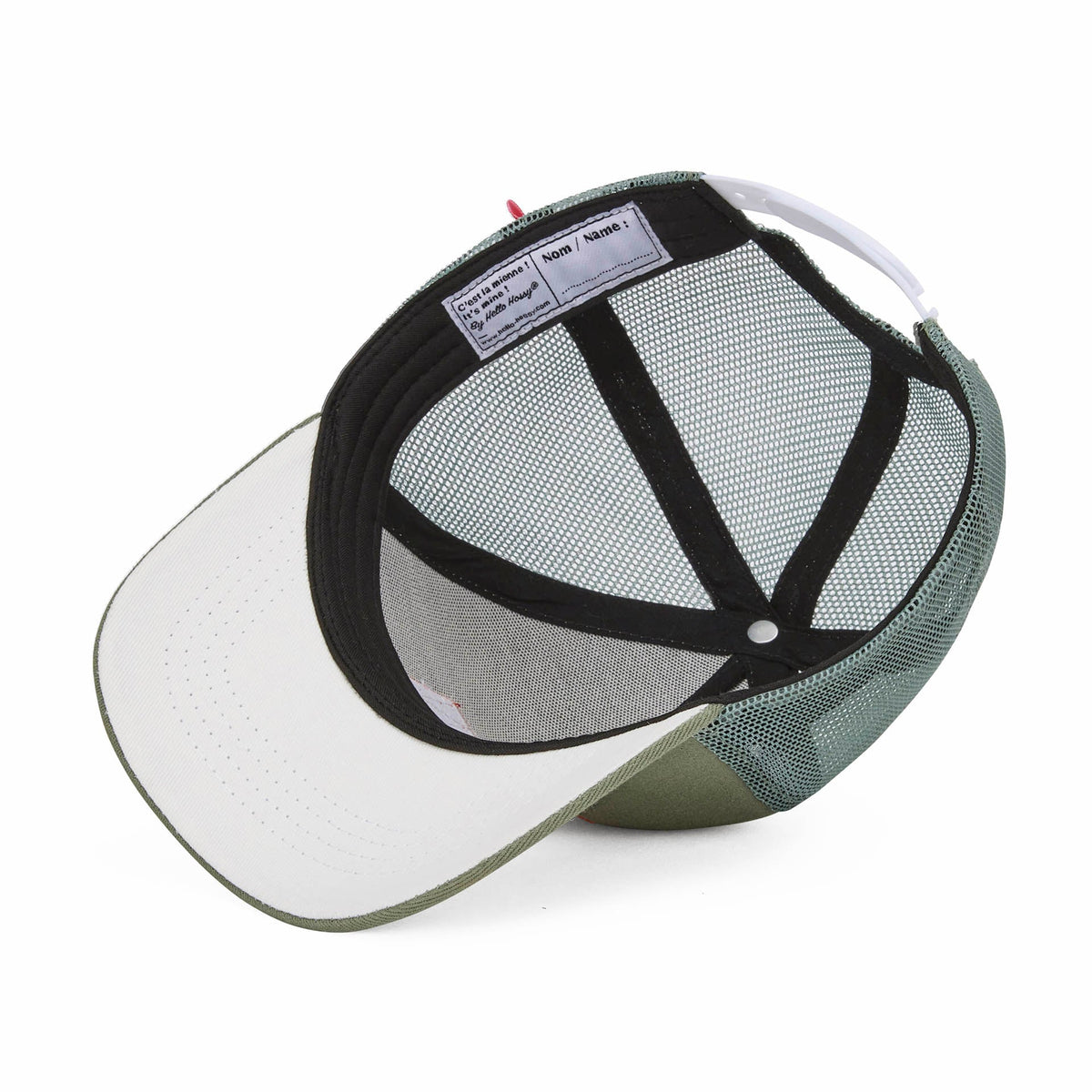 Boné pais e filhos Mini Olive, estilo Trucker, matchy-matchy, ecorresponsável, desde os 9 meses, Cool Kids Only!