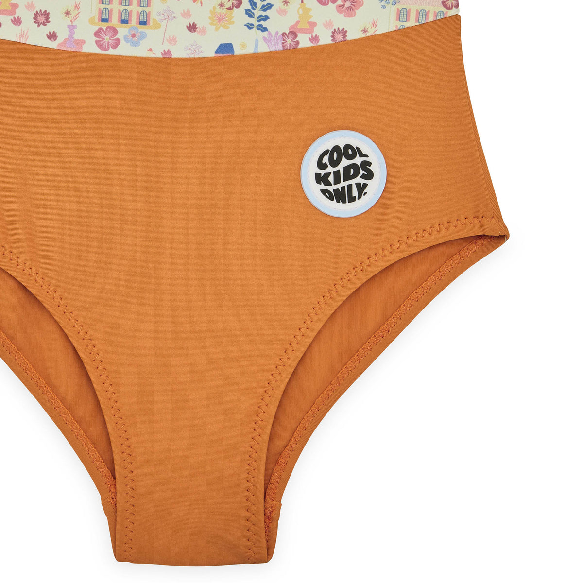 Fato de banho para menina Dried Flowers Anti-UV, de uma peça, Cool Kids Only !