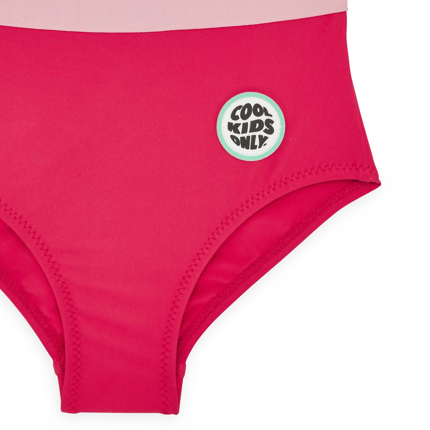 Fato de banho de menina Mini Framboise Anti-UV, de uma peça, Cool Kids Only !