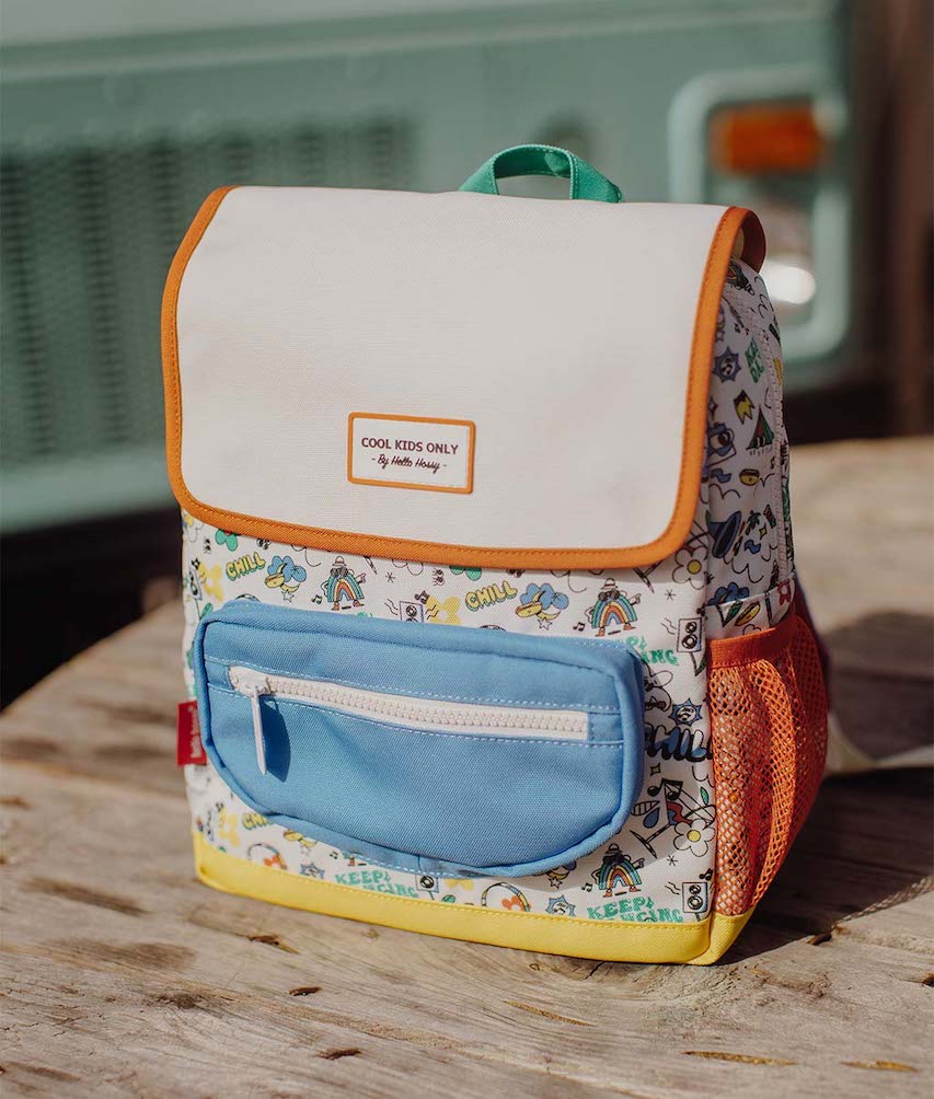 Mochila escolar infantil Chill, ecorresponsável, desde os 2 anos, Cool Kids Only!