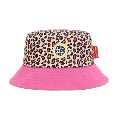 Chapéu bucket Leopard #7 para crianças e bebés, Cool Kids Only, Hello Hossy