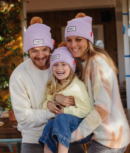 Gorro Color Block Mauve para crianças e bebés, Cool Kids Only, Hello Hossy