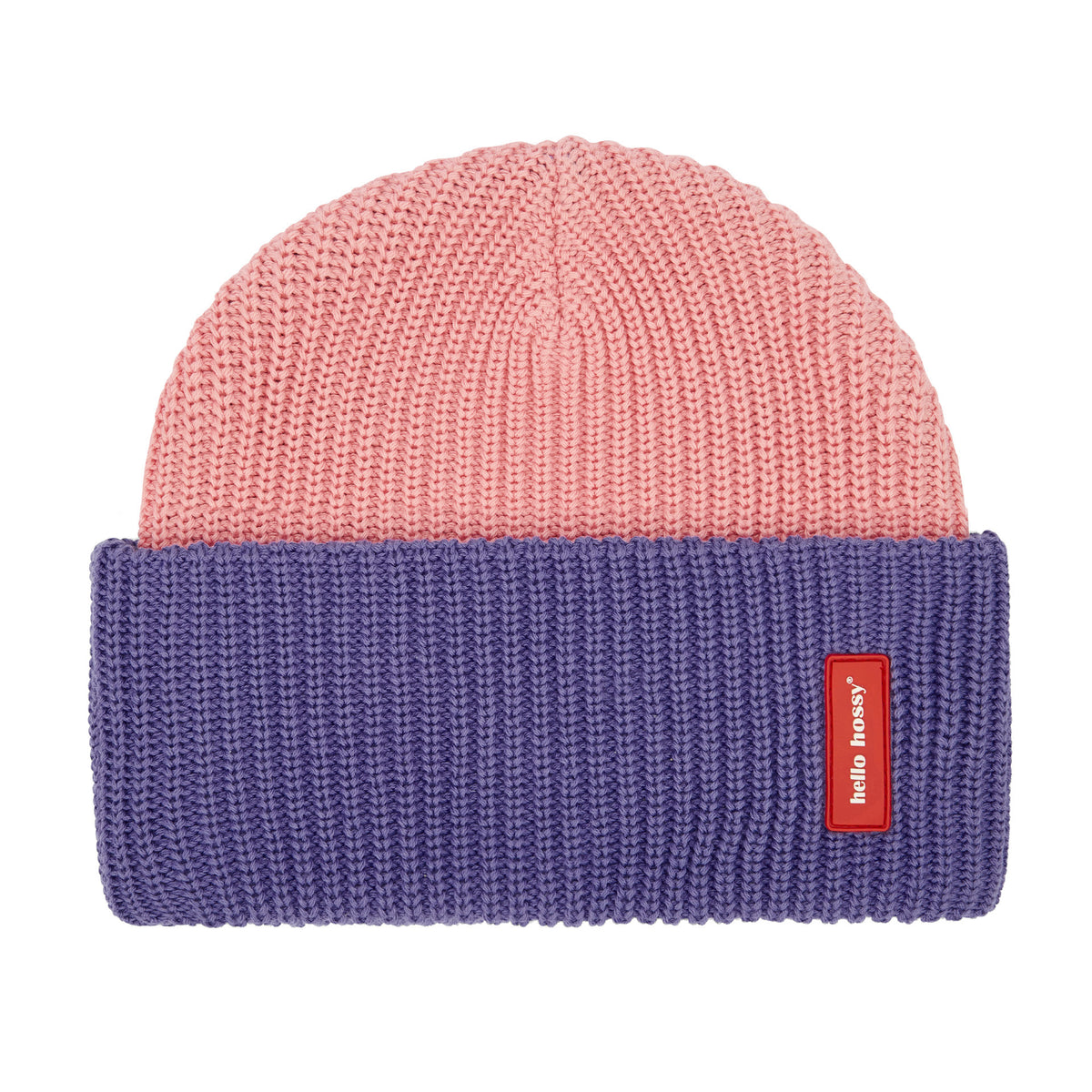 Gorro de malha bicolor Flow Maya para criança e bebé – vista plana