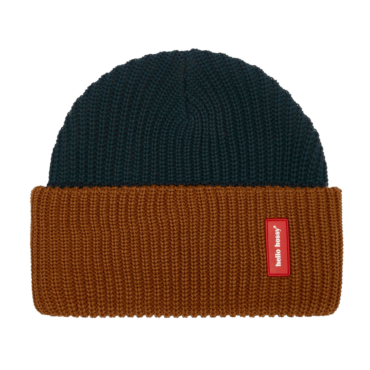 Gorro de malha bicolor Flow Polo para criança e bebé – vista plana