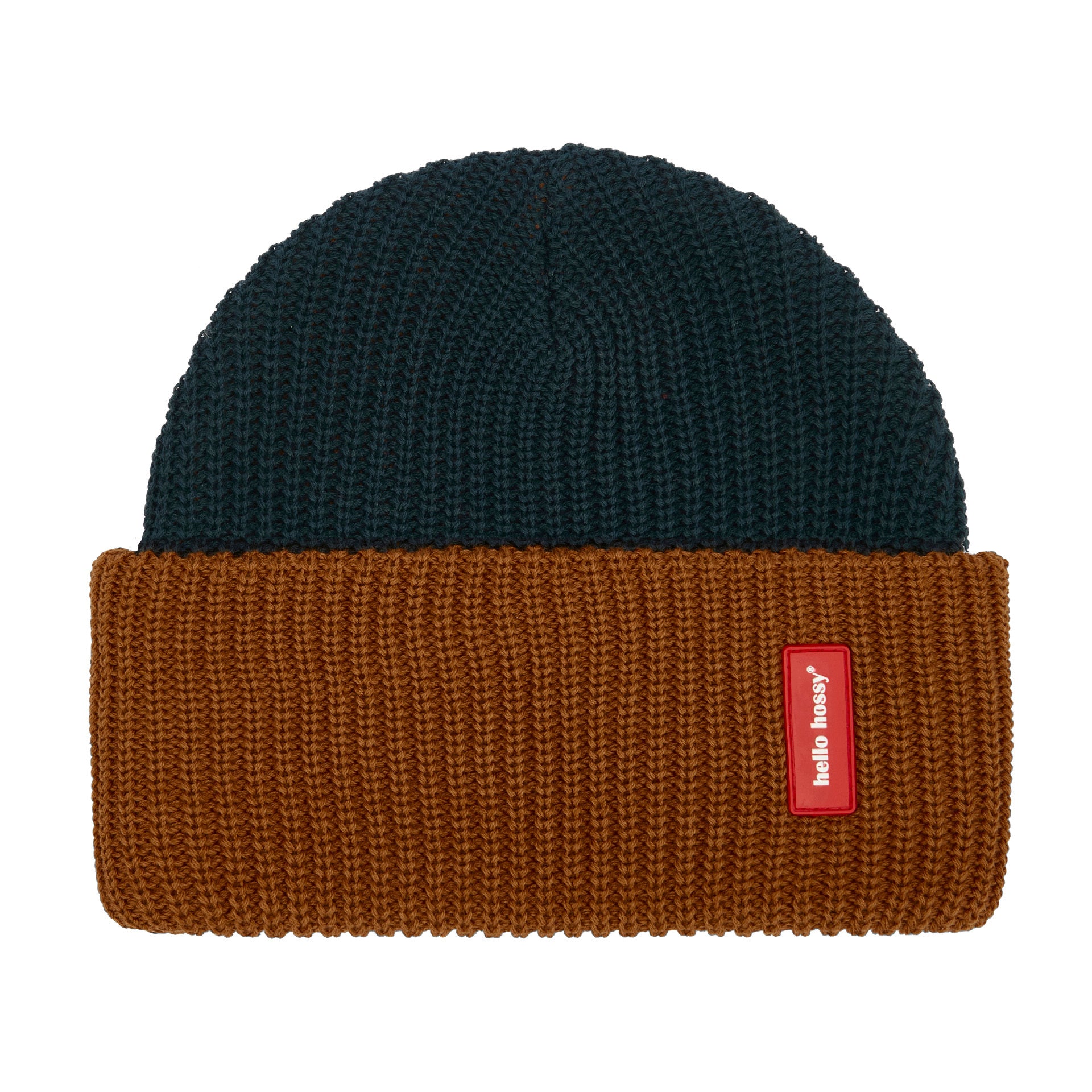 Gorro de malha bicolor Flow Polo para criança e bebé – vista plana