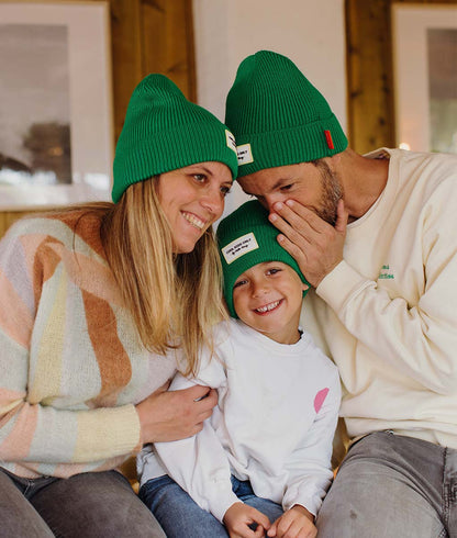 Gorro colorido para pais e filhos Pop Croco, malha macia e fina, lã, sem pompom, a partir dos 9 meses, Cool Kids Only !