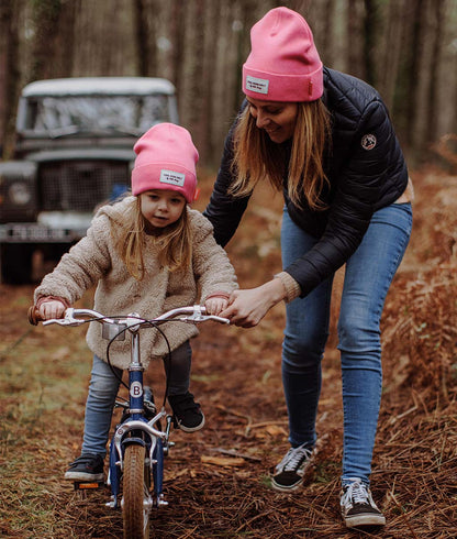 Gorro para pais e filhos Urban Fuchsia, algodão, efeito chiné, malha suave e fina, matchy-matchy, a partir dos 9 meses, Cool Kids Only!