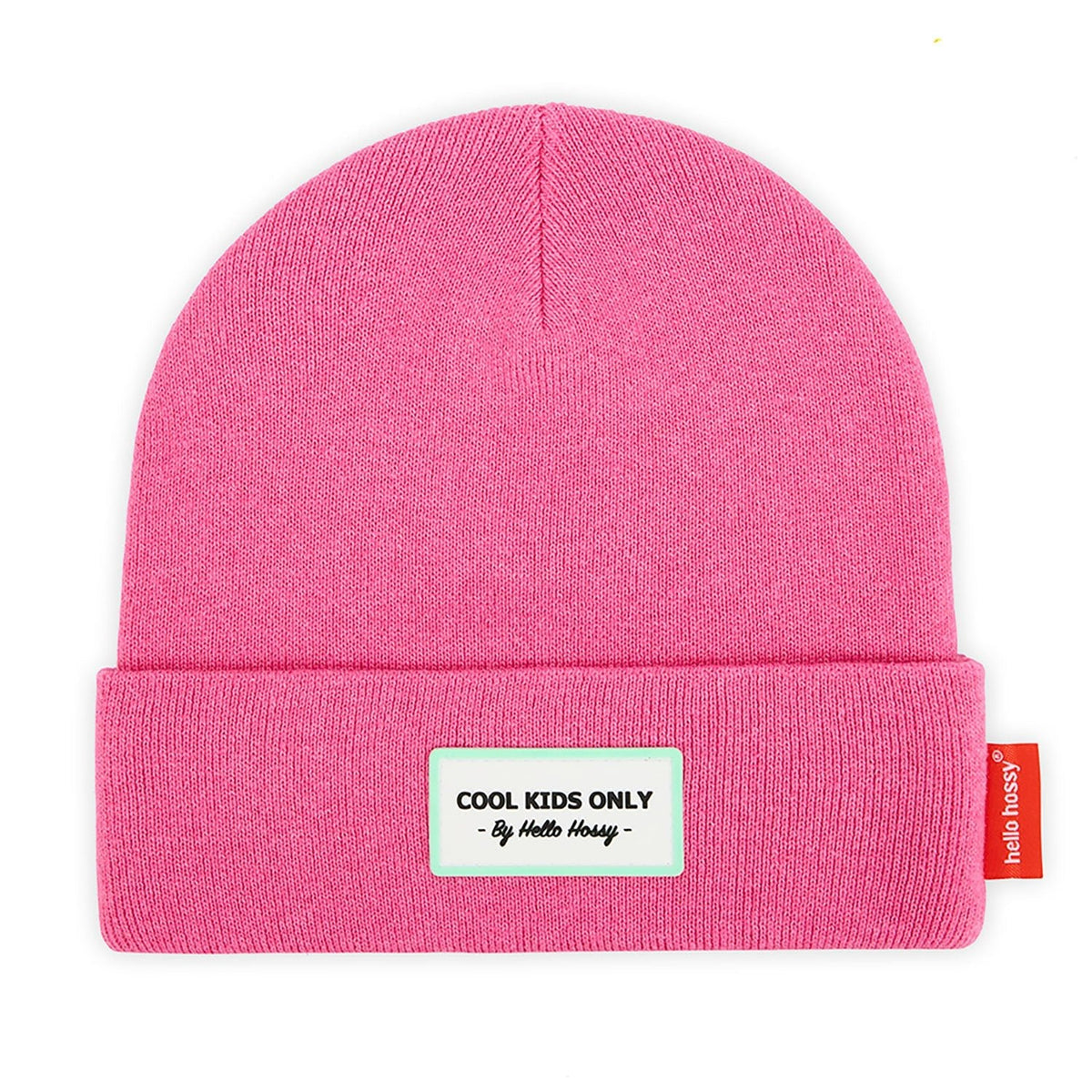 Gorro para crianças Urban Fuchsia, algodão, efeito chiné, malha macia e fina, a partir dos 9 meses, Cool Kids Only!