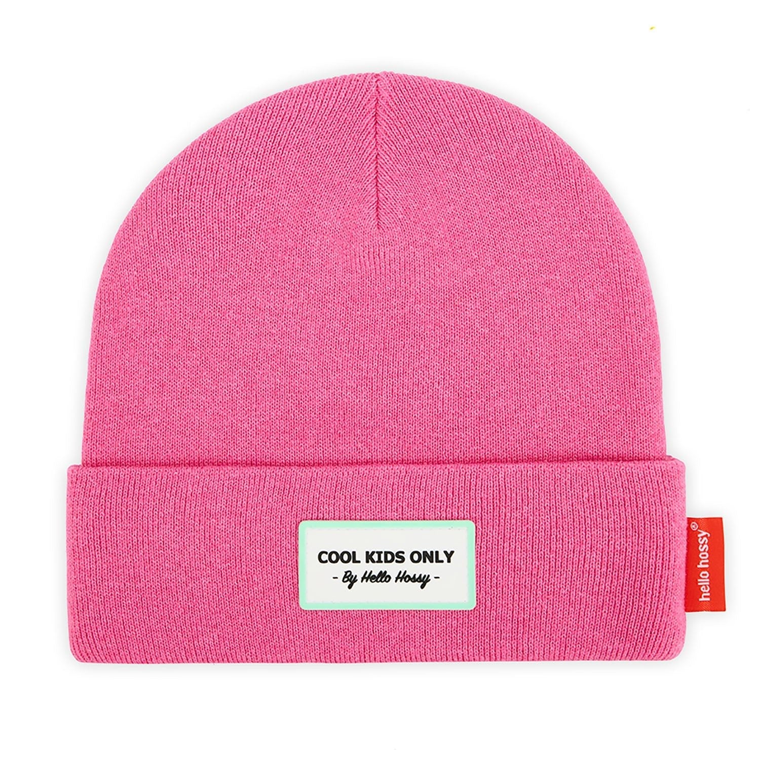 Gorro para crianças Urban Fuchsia, algodão, efeito chiné, malha macia e fina, a partir dos 9 meses, Cool Kids Only!