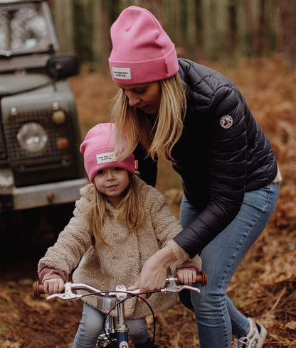 Gorro para pais e filhos Urban Fuchsia, algodão, efeito chiné, malha suave e fina, matchy-matchy, a partir dos 9 meses, Cool Kids Only!
