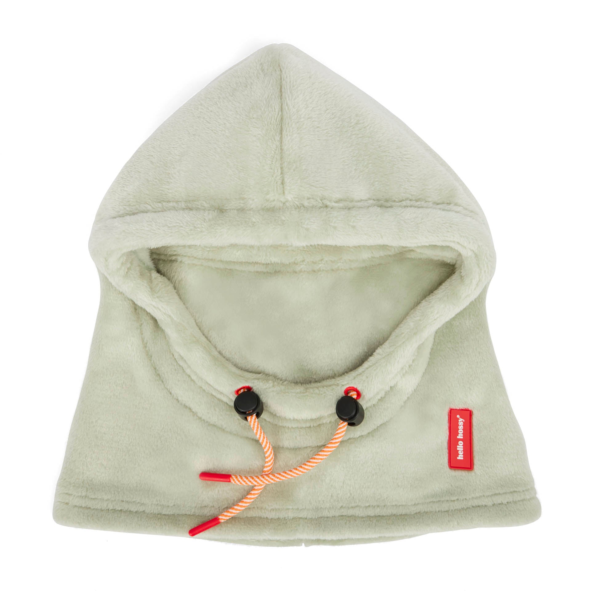 Balaclava em polar verde Warmy Green para criança e bebé – vista plana