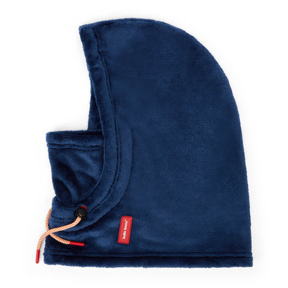 Balaclava infantil azul em polar com atilhos ajustáveis Hello Hossy