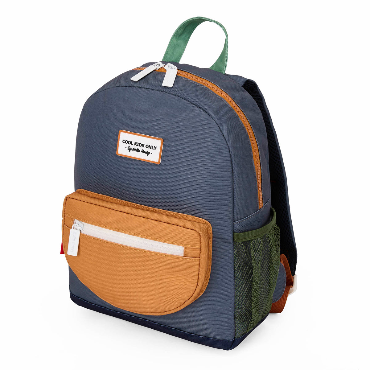 Mochila escolar para crianças Mini Marine, ecorresponsável, desde os 2 anos, Cool Kids Only!