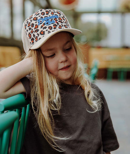 Boné infantil leopard #1, estilo Trucker, matchy-matchy, ecorresponsável, desde os 9 meses, Cool Kids Only!