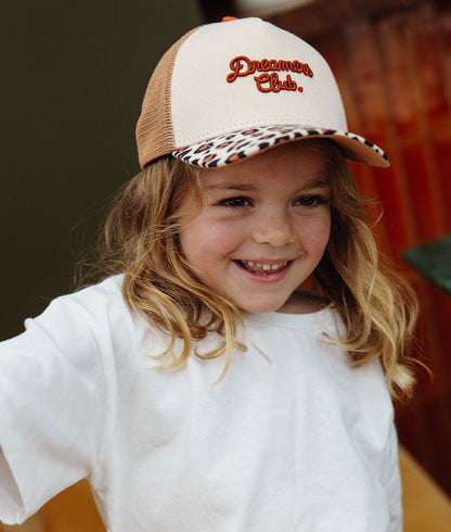 Boné para crianças Leopard #2, estilo Trucker, matchy-matchy, ecorresponsável, a partir dos 9 meses, Cool Kids Only!