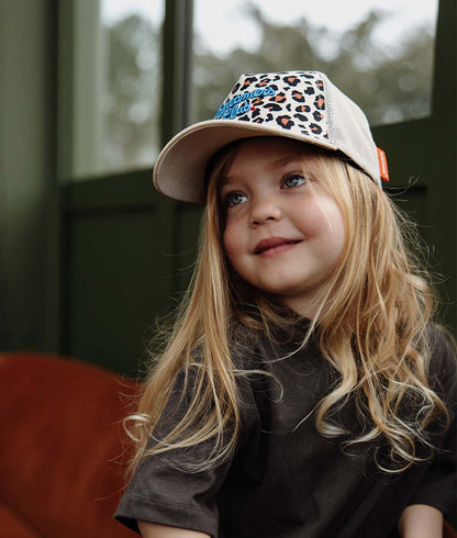 Boné infantil leopard #1, estilo Trucker, matchy-matchy, ecorresponsável, desde os 9 meses, Cool Kids Only!