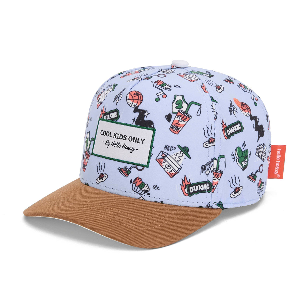 Boné Dunk para crianças e bebés, Cool Kids Only, Hello Hossy