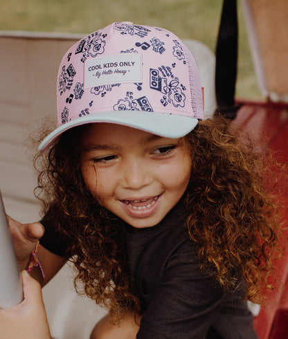 Boné Crianças Dance, estilo Trucker, ecorresponsável, certificado Oeko-Tex, desde os 9 meses, Cool Kids Only!