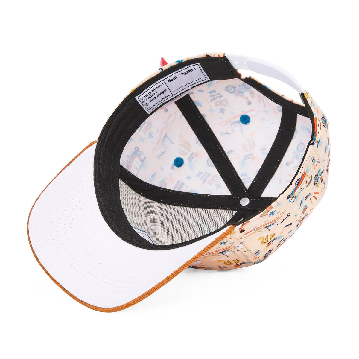 Boné Crianças Philippines, pala curva, ecorresponsável, certificado Oeko-Tex, desde os 9 meses, Cool Kids Only!