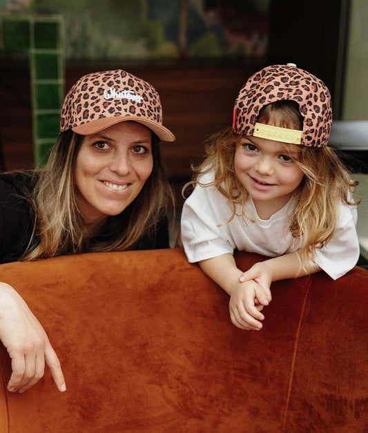 Boné para mães e filhos leopard #8, pala curva, matchy-matchy, ecorresponsável, a partir dos 9 meses, Cool Kids Only !