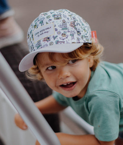 Boné para crianças Florida, pala curva, ecorresponsável, certificado Oeko-Tex, a partir dos 9 meses, Cool Kids Only !