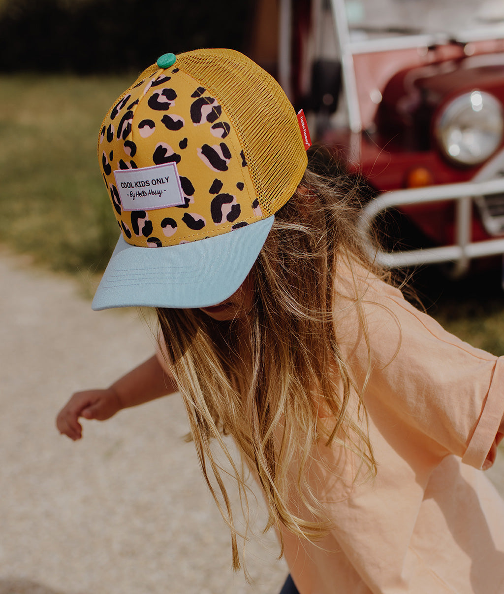 Boné para crianças Panther, estilo Trucker, ecorresponsável, certificado Oeko-Tex, desde os 9 meses, Cool Kids Only!