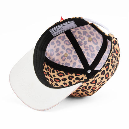 Boné infantil leopard #6, pala curva, matchy-matchy, ecorresponsável, desde os 9 meses, Cool Kids Only!