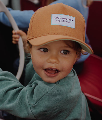 Boné para crianças Mini Peanut, pala curva, 100% algodão orgânico, certificado Oeko-Tex, a partir dos 9 meses, Cool Kids Only !