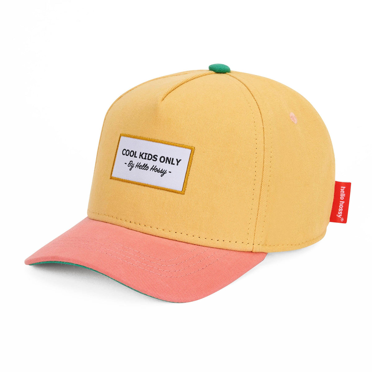 Boné para crianças Mini Sunset, pala curva, 100% algodão orgânico, certificado Oeko-Tex, desde os 9 meses, Cool Kids Only !