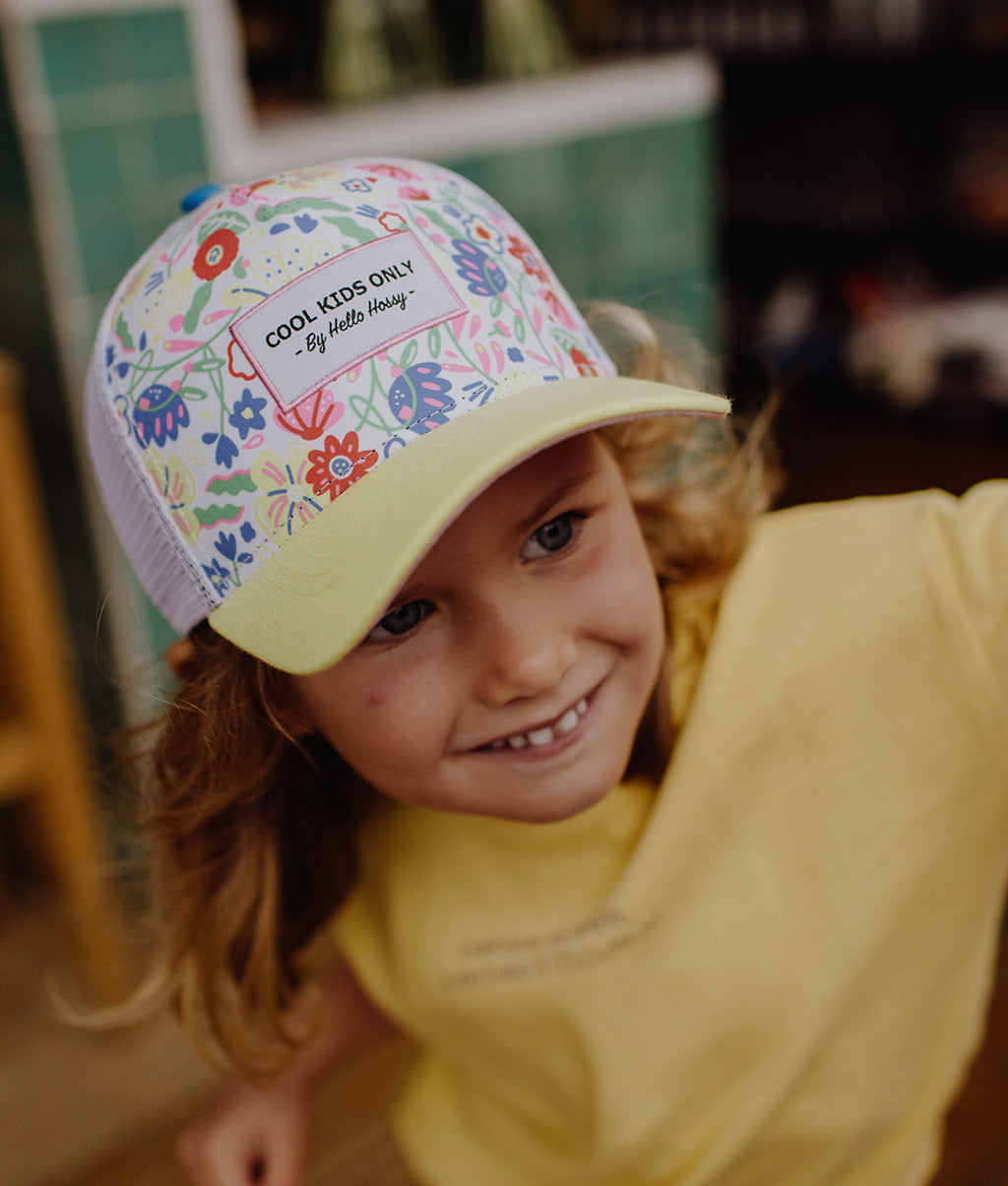 Boné para crianças Garden Party, estilo Trucker, ecorresponsável, certificado Oeko-Tex, desde os 9 meses, Cool Kids Only !