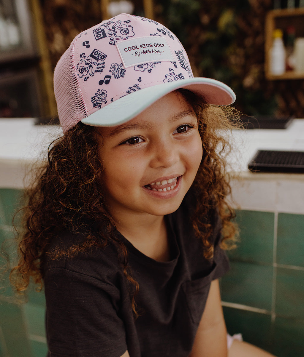 Boné Crianças Dance, estilo Trucker, ecorresponsável, certificado Oeko-Tex, desde os 9 meses, Cool Kids Only!