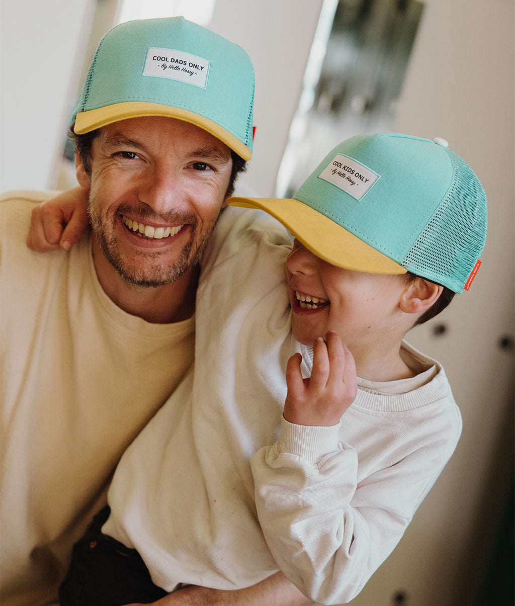 Boné pais e filhos Mini Agave, estilo Trucker, matchy-matchy, ecorresponsável, desde os 9 meses, Cool Kids Only !