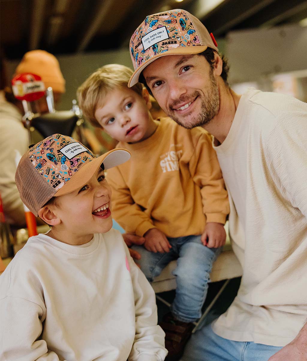 Boné pais e filhos New York City, estilo Trucker, ecorresponsável, matchy-matchy, desde os 9 meses, Cool Kids Only!