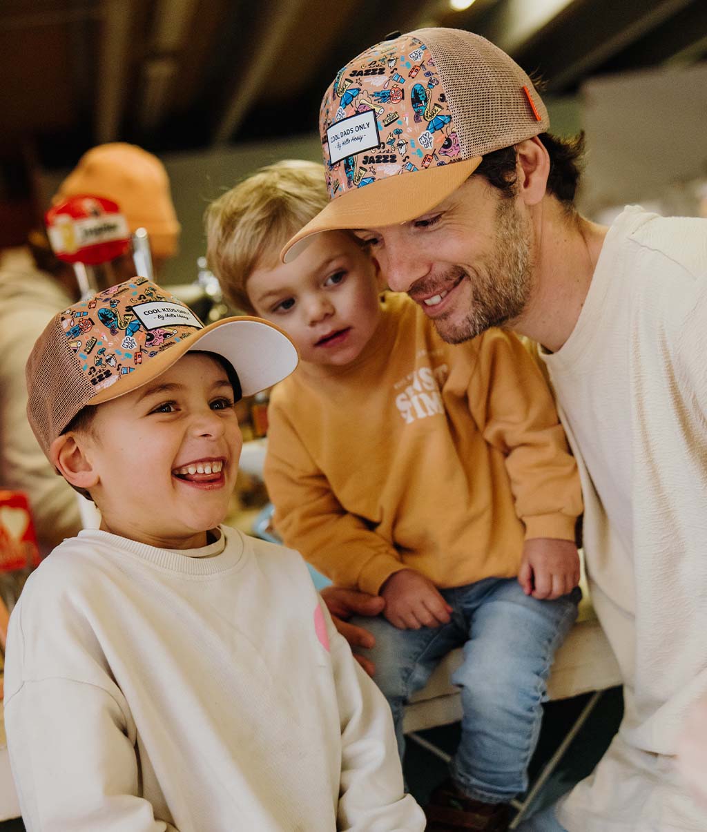 Boné pais e filhos New York City, estilo Trucker, ecorresponsável, matchy-matchy, desde os 9 meses, Cool Kids Only!