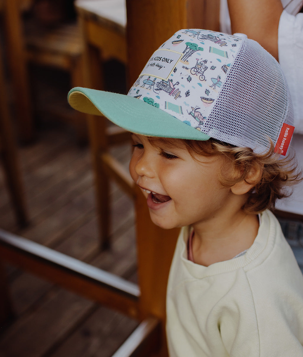 Boné para crianças Lalalandes, estilo Trucker, ecorresponsável, certificado Oeko-Tex, desde os 9 meses, Cool Kids Only!