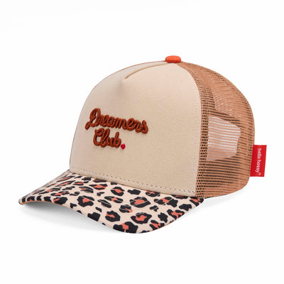 Boné para crianças Leopard #2, estilo Trucker, matchy-matchy, ecorresponsável, a partir dos 9 meses, Cool Kids Only!