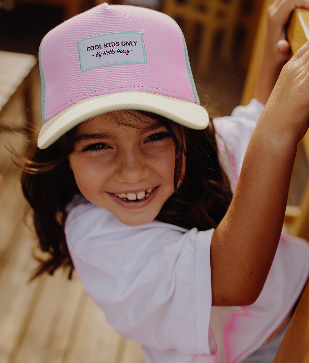 Boné para pais e filhos Mini Poppy, estilo Trucker, matchy-matchy, ecorresponsável, a partir dos 9 meses, Cool Kids Only !