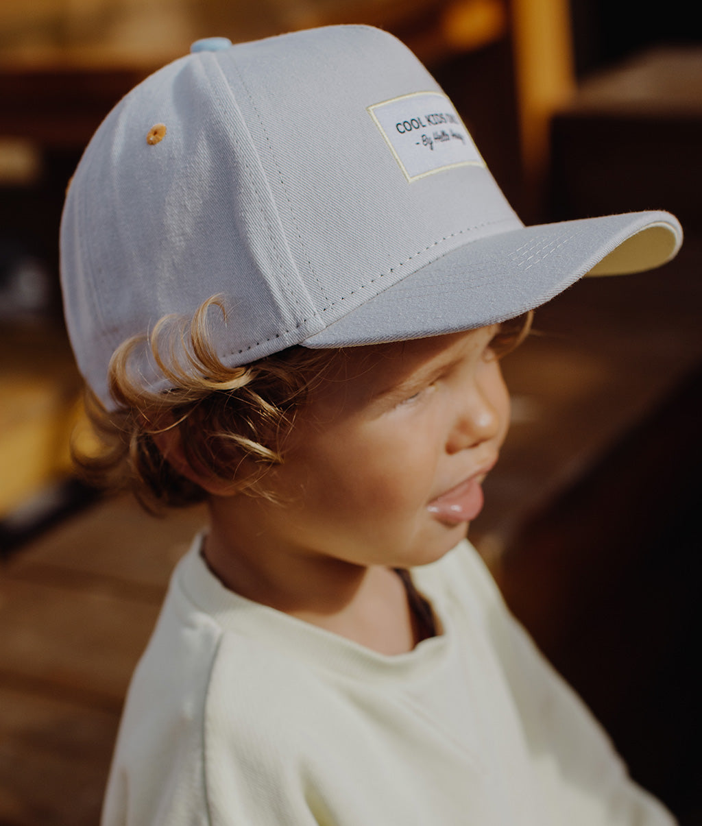 Boné Mini Pearl para crianças, pala curva, 100% algodão orgânico, certificado Oeko-Tex, a partir dos 9 meses, Cool Kids Only !