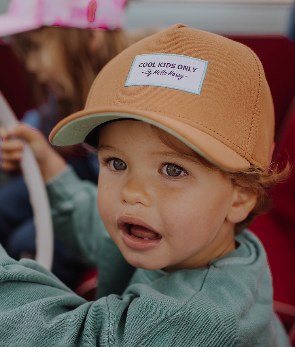 Boné para crianças Mini Peanut, pala curva, 100% algodão orgânico, certificado Oeko-Tex, a partir dos 9 meses, Cool Kids Only !
