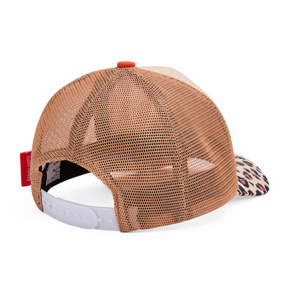 Boné para crianças Leopard #2, estilo Trucker, matchy-matchy, ecorresponsável, a partir dos 9 meses, Cool Kids Only!