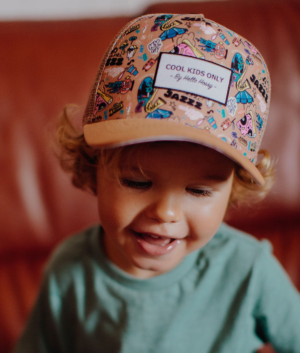 Boné para crianças New York City, estilo Trucker, ecorresponsável, certificado Oeko-Tex, desde os 9 meses, Cool Kids Only !