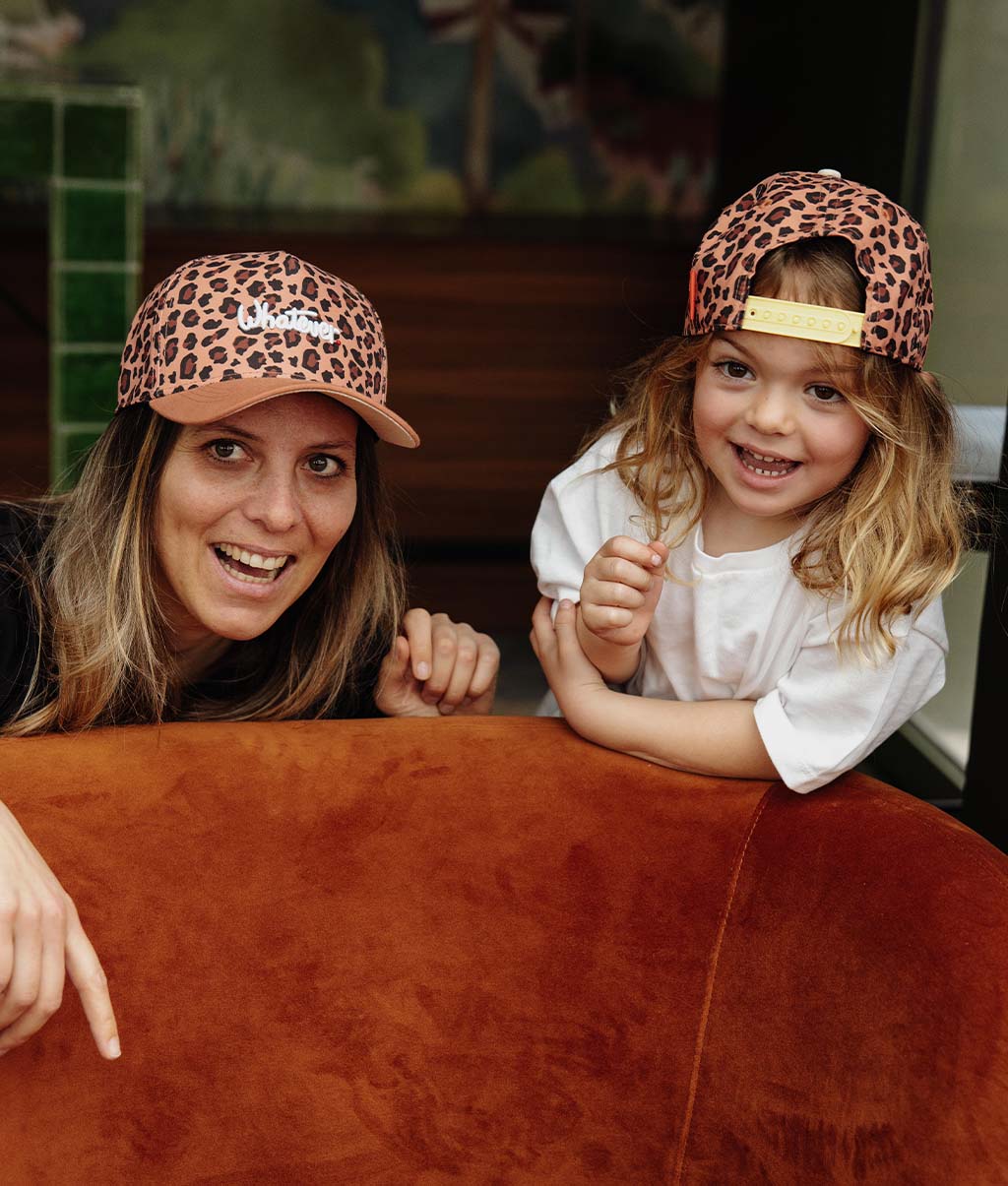 Boné para mães e filhos leopard #8, pala curva, matchy-matchy, ecorresponsável, a partir dos 9 meses, Cool Kids Only !