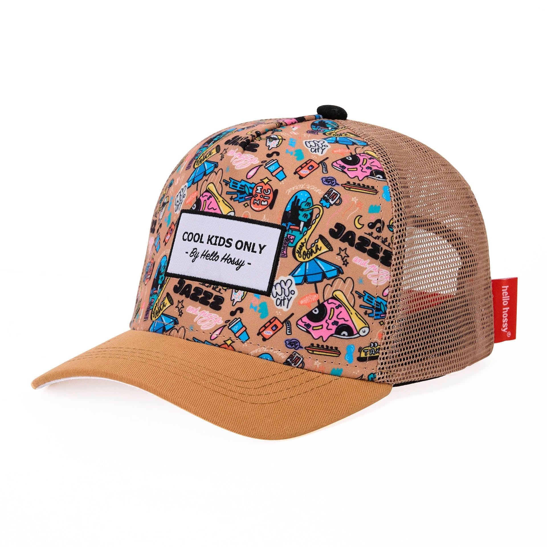 Boné para crianças New York City, estilo Trucker, ecorresponsável, certificado Oeko-Tex, desde os 9 meses, Cool Kids Only !