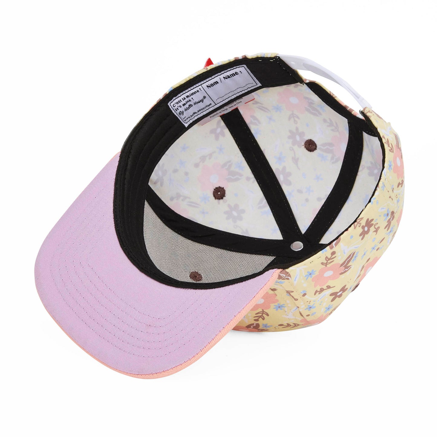 Boné para crianças Pastel Blossom, pala reta, ecorresponsável, certificado Oeko-Tex, a partir dos 9 meses, Cool Kids Only!