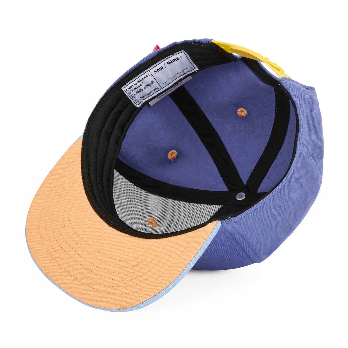 Boné infantil Mini Malo, pala reta, 100% algodão orgânico, certificado Oeko-Tex, desde os 9 meses, Cool Kids Only!