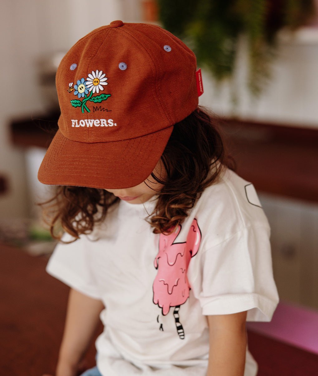 Boné Flowers para crianças e bebés, Cool Kids Only, Hello Hossy