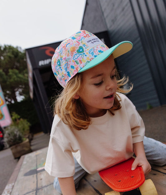 Boné Happiness para crianças e bebés, Cool Kids Only, Hello Hossy
